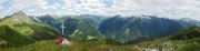 60 Panoramica dal Monte Secco al ...Menna